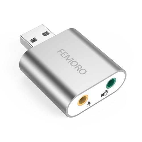 FEMORO USB External Sound Card