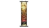 The Legend of Zelda 25th Anniversary Game Fabric Wall Scroll Poster, 16 x 87 Inch