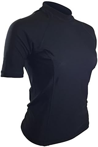 Swim Shirts for Women UV 50+ Sun Protection Rash Guard Swimwear Top Short Sleeve