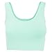 American Apparel Womens/Ladies Sleeveless Cotton Spandex Crop Top