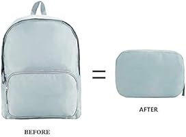 miniso foldable backpack