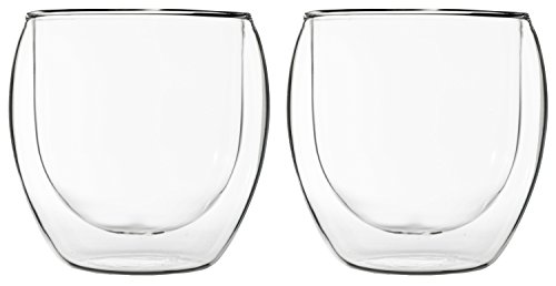 Teeset: 2x 310ml Jumbo + 2x BIO-Tee "Well Being" - 2x 310ml doppelwandige Jumbo Gläser / Thermogläser mit Schwebe-Effekt / 2x BIO Teebeutel Kräutertee, Moringa, Ingwer … / DUOS-SET by Feelino – Bild 3
