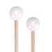 1 Pair Glockenspiel Mallets Hard Mallets Xylophone Mallets Hard Polymer Mallet Glockenspiel Sticks with Wood Handle for Energy Chime, Xylophone, Wood Block, and Bells