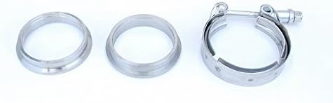 Rev9Power Rev9_AC-001; V Band Clamp &amp; Flange Kit(2.5 Inch), Model: , Car &amp; Vehicle Accessories / Parts