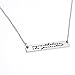 LParkin Nevertheless She Persisted Feminism Feminist Pantsuit Nation Solidarity Unity Political Affirmation Necklace (Bar-Necklace)