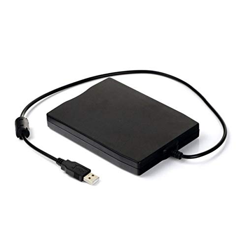 3.5 inch 1.44MB FDD Black USB Portable External Interface Floppy Disk FDD External USB Floppy Drive for Laptop