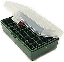 Caja para munición calibre 38/357 Magnum, 50 proyectiles: Amazon.es: Deportes y aire libre