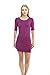 Carapace Clothing Women's Summer Spring Casual Fashion Jersey T-Shirt Dress