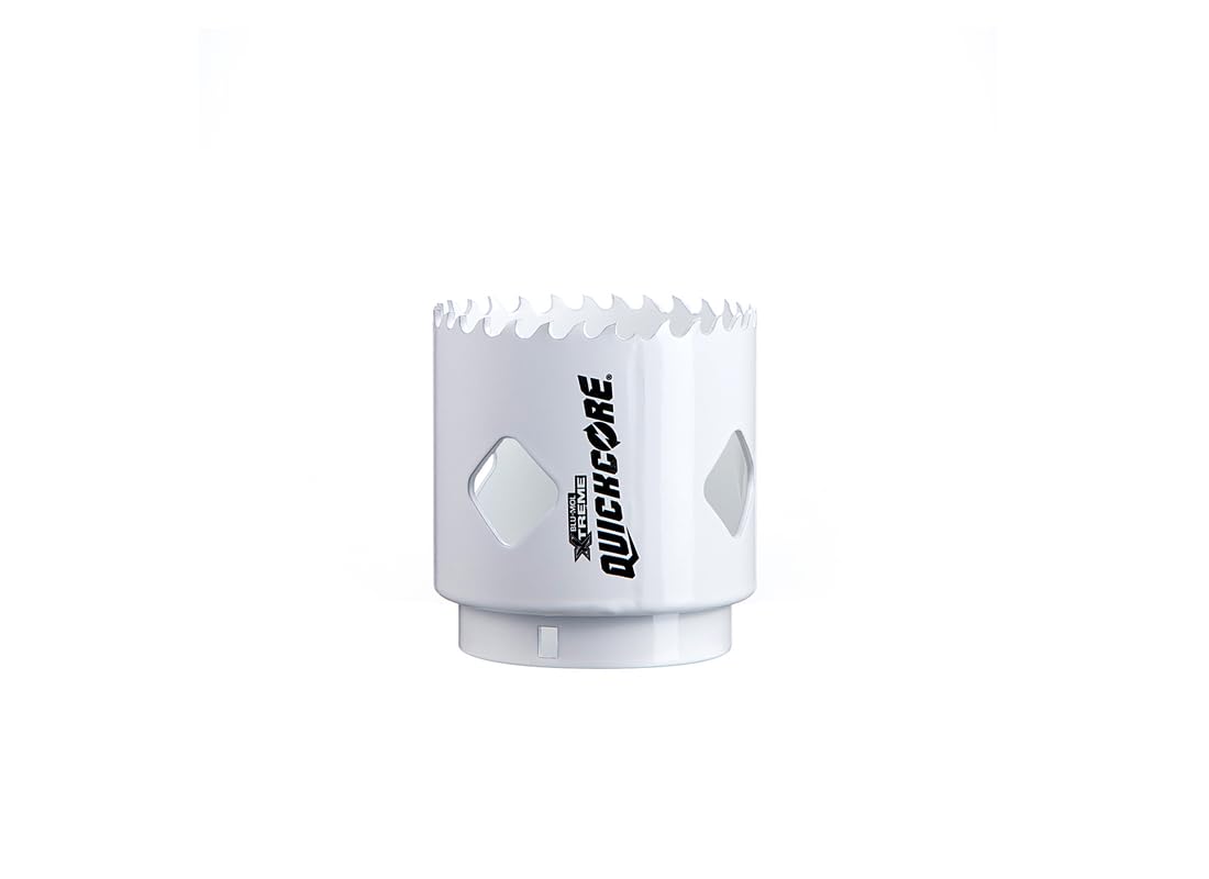 Disston E0100213 Blu-Mol QUICKCORE XTREME M42 Cobalt Bi-Metal Hole Saw, 2-3/8" (60mm)
