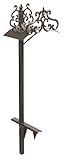 Liberty Garden 649-KD Hyde Park Decorative Metal Garden Hose Stand, Holds 125-Feet of 5/8-Inch Hose - Bronze