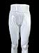 Haian ABDL Adult Incontinence Pull-on Plastic Bloomers (Medium, Glass Clear)