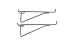 Dorman Hardware 4-9836 6-Inch Shelf Peghooks, 2-Pack primary