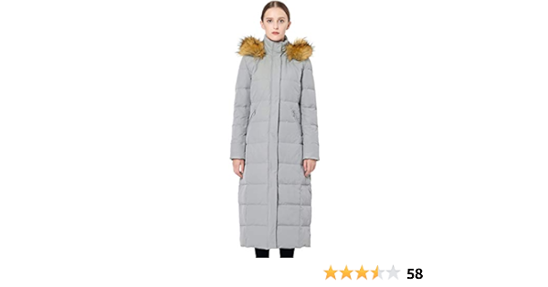 yuna maxi fur down jacket
