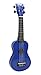 Martin Smith UK-222-BL Soprano Ukulele, Blue