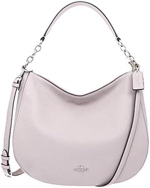 coach pebble leather elle hobo