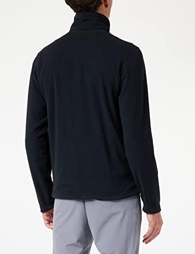 Casaco de lã com zíper completo columbia masculino, preto 010, m