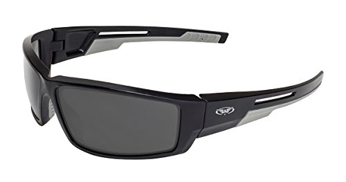 Global Vision Eyewear Sly 88 SM Sly 88 Sunglasses, Smoke Lens, Frame, Black
