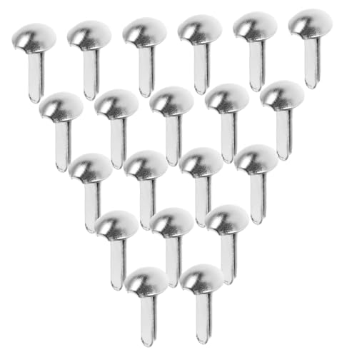 OSALADI 100pcs Paper Embellishment Assortment Iron Accessories for Shadow Puppet Kit Scrapbooking