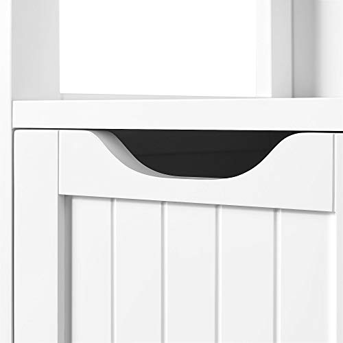 Yaheetech Bathroom Floor Free Standing Wooden Storage