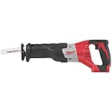 Bare-Tool Milwaukee 2620-20 M18 18-Volt Sawzall Cordless Reciprocating Saw (Tool Only, No Battery)