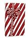 Red & White PEPPERMINT STRIPE Christmas Gift Wrap Wrapping Paper - 16ft Roll