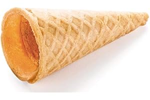 CREATIVE GOURMAND Pidy 2.4" Mini Waffle Cones ~ New & Improved - 21ct