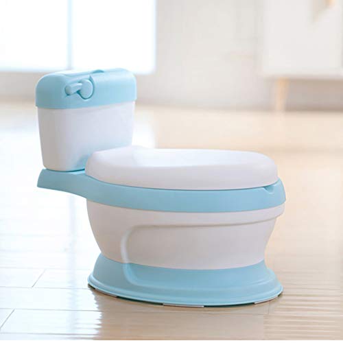 Nesee Potty Toilet Trainer Seat for Toddler Boys & Girls - Adjustable Toilet Trainer Seat (Blue)