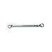 Teng Tools 37 Piece Metric Ratcheting, Double Open Ended & Double Ring Wrench EVA Foam Set - TTESP37, Silver