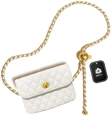Amazon.com | BEMYLV Silver Purse Belt Fashion Fanny Pack for  display picture 3