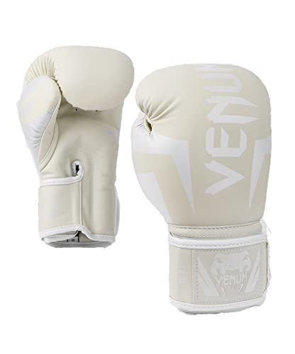 Venum Elite Boxing Gloves - White/White