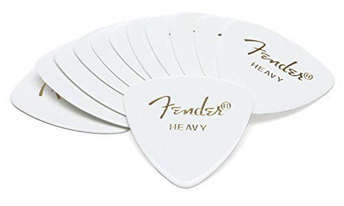 Fender ピック 346 SHAPE CLASSIC CELLULOID PICKS - 12 COUNT,HEAVY WHITE