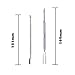 LEMONBEST® A Set of Stainless Steel Nail Cuticle Spoon Pusher Remover Cutter Nipper Clipper Professional Manicure Tools
