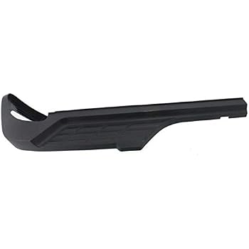 Rear Step Bumper Upper Pad Set For 2007-2013 Chevy Silverado/GMC Sierra (Light Duty) – Black Textured Finish, Direct Replacement
