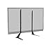 Atlantic Table Top TV Stand - Universal Adjustable Table Top TV Stand, Adjust Height, Base Mount for Flat Screen TV up to 42 inch and 66 lbs, PN 63607103 in Black