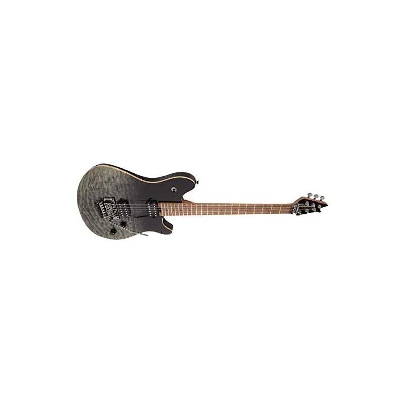 EVH Wolfgang Standard QM Electric Guitar Black Fade