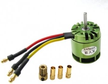 Pakhuis KV4000 Outrunner Brushless Motor For Trex 450 RC Helicopter Green