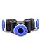 3 Way Tee Push In Pneumatic Quick Release 6mm Tube Fittings 10 Pcs