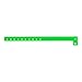 100 WristCo Neon Green Plastic Wristbands for Events – Extended Wear, Secure Snap Prevents Reuse – Premium-Grade Bracelets