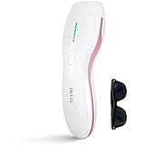 DEESS Permanent Hair Removal Device series 3 plus, 350,000 Flashes Home Hair Removal System, Pink. Corded Design, No Downtime.Cooling Gel is not Required, Gift: Goggles.FDA cleared.