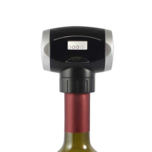 Automatic Wine Vacuum Sealer, LANBO Handhold Electric Wine Preserver with Temperature Display - Thumbnail 6