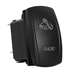 12V 24V Dual RED Led Rocker Switch with Wires 5 PIN
