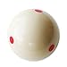 Iszy Billiards 6 Dot Measle Pool Cue Training Ball (2 1/4-Inch, White)