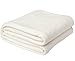 Baby Blanket Soft, Plush, Warm - Most Luxurious–Cozy, Thick, Double Layer Swaddling - Perfect for Cuddle Time or For Stroller –30” x 40”. (White)