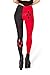 Zanuce Women's 2015 NEW Anime Print Pattern Tight Stretch Leggings(Harley Quinn), 821, One Size