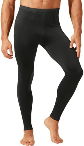 2 Pack Men's Thermal Underwear Bottoms Long Johns for Men