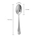 Demitasse Espresso Spoons, MIU COLOR Stainless Steel Dessert Spoon Teaspoon, Set of 8