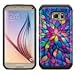 Galaxy Wireless Case Compatible for Samsung Galaxy S7 Edge Phone Case [Shock Absorption/Impact Resistant] Hybrid Dual Layer Armor Defender Protective Case Cover for Galaxy S7 Edge, Rainbow Flower