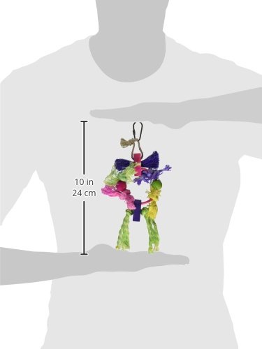 Prevue Hendryx Stick Staxs Lots of Knots Bird Toy