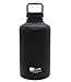 BOTTL - 68 oz Stainless Steel Bottle True 2L Beer Growler Bigger than 64oz water bottle (Black)