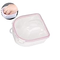 1 Pcs Professional Acetone Resistant Soak Off Bowl Warm Nail Spa Bowl Double Layer Hand Manicure Tool For Salon Or Home Use